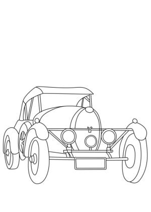 Bugatti boyama sayfası,  coloring page, Bugatti Vintage Car boyama için resim., 