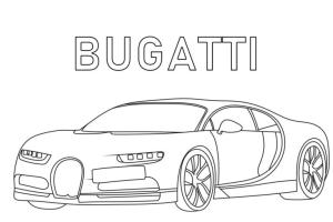 Bugatti boyama sayfası,  coloring page, Bugatti Veyron Boyama Sayfası, 