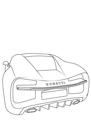 Bugatti boyama sayfası,  coloring page, Bugatti’yi boyamak için resim 1, 