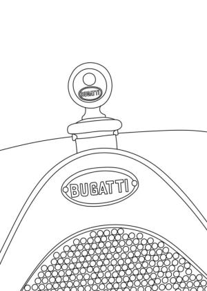 Bugatti boyama sayfası,  coloring page, Bugatti’yi boyamak için resim 2, 