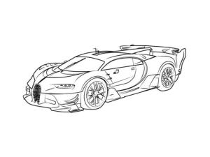 Bugatti boyama sayfası,  coloring page, Uzay Bugatti., 