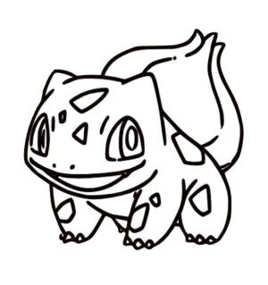 Bulbasaur boyama sayfası,  coloring page, Bulbasaur ücretsiz resim, 