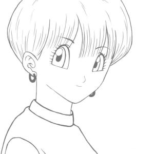 Bulma boyama sayfası,  coloring page, Bayan Bulma Yüz, 