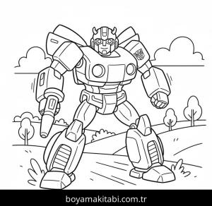Bumblebee boyama sayfası – ücretsiz yazdır, boyama etkinliği
