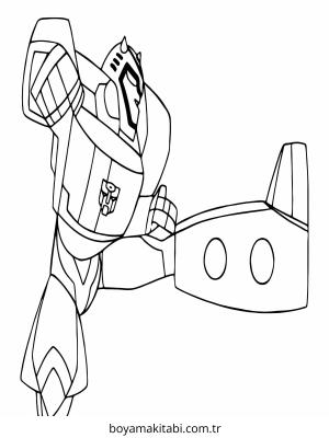 Bumblebee boyama sayfası – boyama çalışması, yaratıcılığı geliştirir