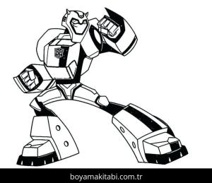 Bumblebee boyama sayfası – boyama çalışması, yaratıcılığı geliştirir