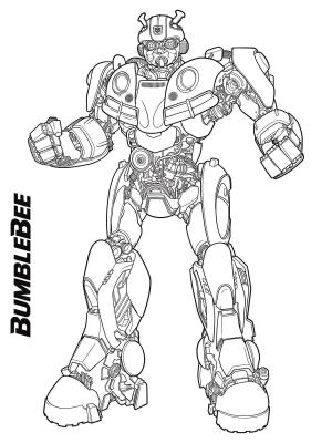 Bumblebee boyama sayfası,  coloring page, Autobot Bumblebee, 