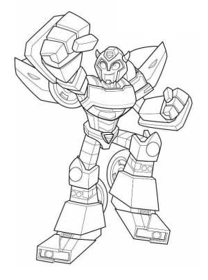 Bumblebee boyama sayfası,  coloring page, Bumblebee Kurtarma Botları, 