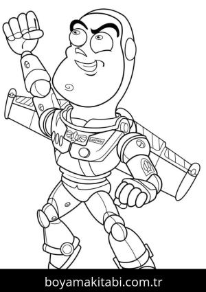 Buzz Işıkyılı (Buzz Lightyear) Boyama