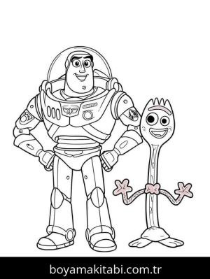 Buzz Işıkyılı (Buzz Lightyear) Boyama