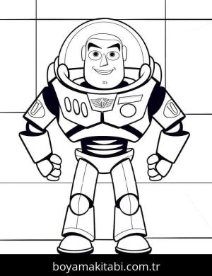 Buzz Işıkyılı (Buzz Lightyear) Boyama