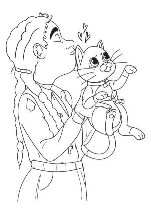 Buzz Lightyear boyama sayfası,  coloring page, Alicia Hawthorne ve Sox, 