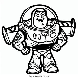 Buzz Lightyear boyama sayfası – ücretsiz yazdır, boyama etkinliği