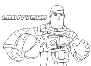 Buzz Lightyear boyama sayfası,  coloring page, Yazdırılabilir Işıkyılı, 