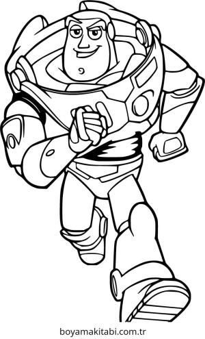 Buzz Lightyear boyama sayfası – ücretsiz yazdır, boyama etkinliği