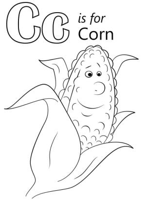 C Harfi boyama sayfası,  coloring page, Mısır Harfi C, 