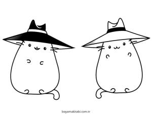 Cadı boyama sayfası – yaratıcılık, eğlenceli etkinlik