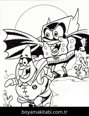 Cadılar Bayramı (Halloween) boyama sayfası – ücretsiz yazdır, boyama etkinliği