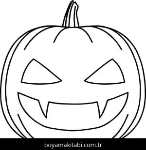 Cadılar Bayramı (Halloween) boyama sayfası – eğlenceli etkinlik, el becerilerini geliştirir