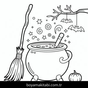 Cadılar Bayramı Boyama