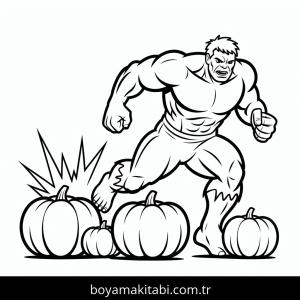 Cadılar Bayramı boyama sayfası – ücretsiz yazdır, boyama etkinliği