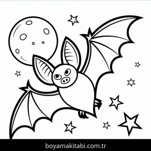 Cadılar Bayramı boyama sayfası – renkli çizimler, okul öncesi