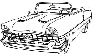 Cadillac boyama sayfası,  coloring page, Harika Cadillac, 