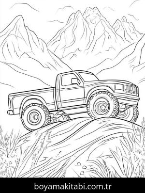 Canavar Kamyon Boyama