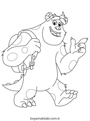 Canavar boyama sayfası – ücretsiz yazdır, boyama etkinliği