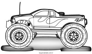 Canavar boyama sayfası – keyifli zaman, renkli çizimler