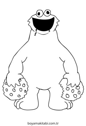 Canavar boyama sayfası – ücretsiz yazdır, boyama etkinliği