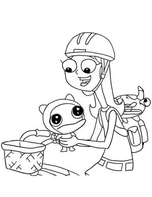 Candace boyama sayfası,  coloring page, İnanılmaz Candace, 