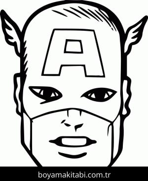 Captain America boyama sayfası – ücretsiz yazdır, boyama etkinliği
