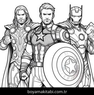 Captain America boyama sayfası,  coloring page, , 