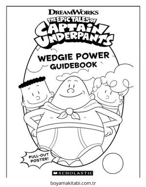 Captain Underpants boyama sayfası – keyifli zaman, renkli çizimler