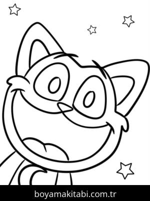 Catnap boyama sayfası – evde etkinlik, ücretsiz yazdır