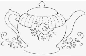 Çaydanlık boyama sayfası,  coloring page, Ücretsiz Çaydanlık Çek, 