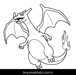 Charizard Boyama