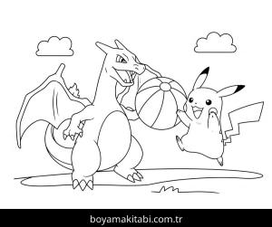 Charizard Boyama