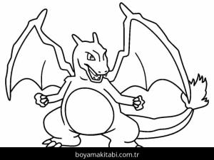 Charizard Boyama