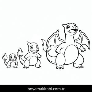 Charizard Boyama