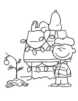 Charlie Kahverengi boyama sayfası,  coloring page, Mutlu Charlie Kahverengi, 