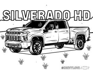 Chevrolet boyama sayfası,  coloring page, Ücretsiz Chevrolet arabası, 