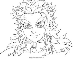 Chibi boyama sayfası – sanatsal çalışma, çocuklar için