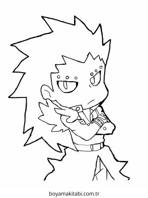 Chibi boyama sayfası – eğitici aktivite, yaratıcılık