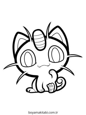 Chibi boyama sayfası – boyama etkinliği, çocuk aktivitesi