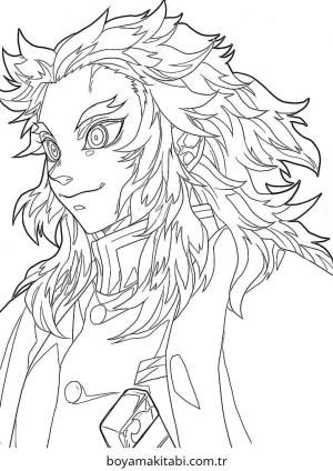 Chibi boyama sayfası – sanatsal çalışma, çocuklar için