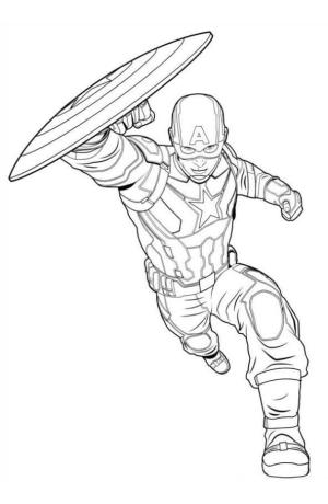 Chris Evans boyama sayfası,  coloring page, Kaptan Amerika’nın Saldırısı, Chris, 