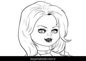 Chucky boyama sayfası – evde etkinlik, ücretsiz yazdır