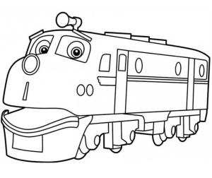 Chuggington boyama sayfası,  coloring page, Chuggington Wilson, 